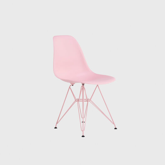 HM x HAY - Eames&reg; Moulded Plastic Side Chair, Wire Base