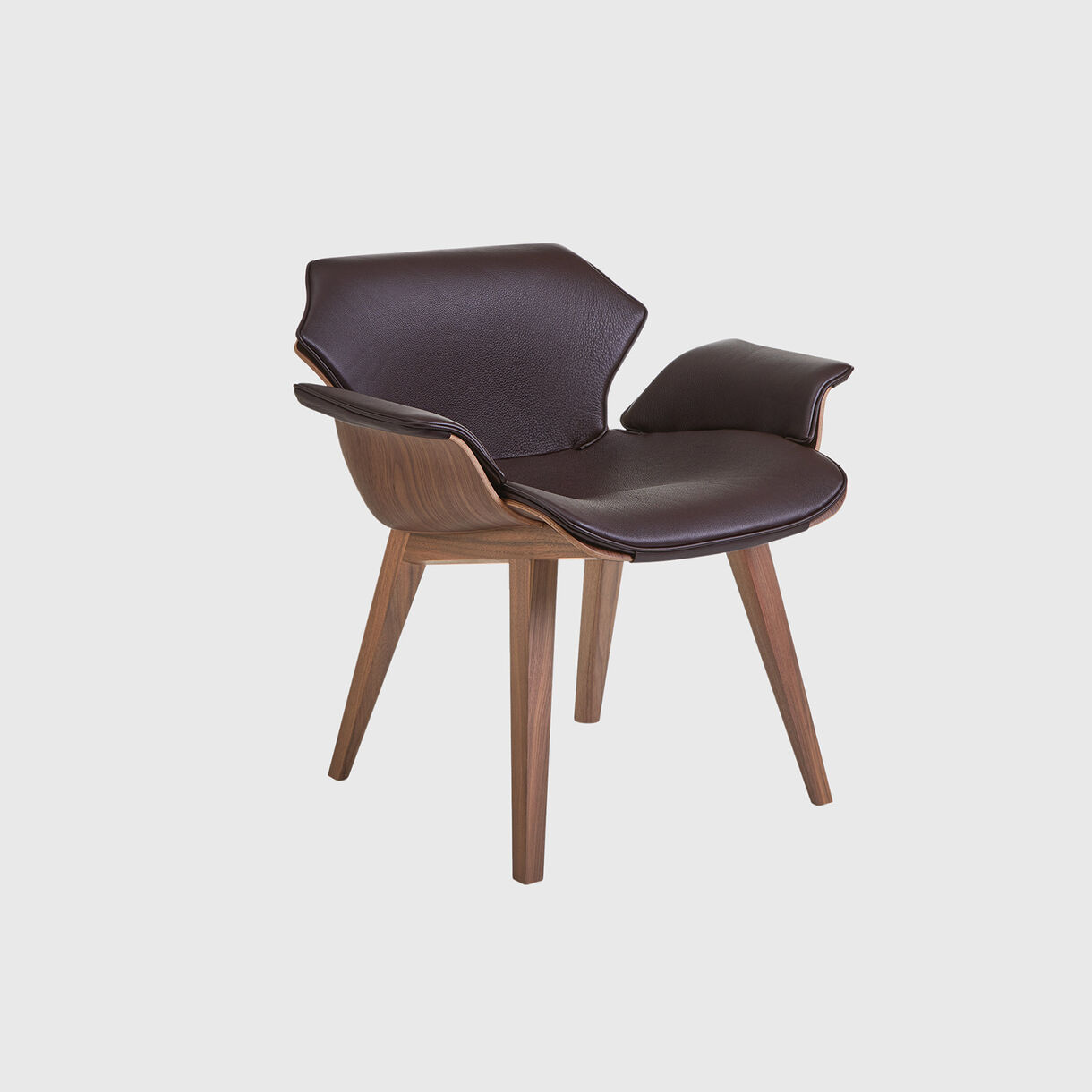Petal Upholstered Lounge Armchair