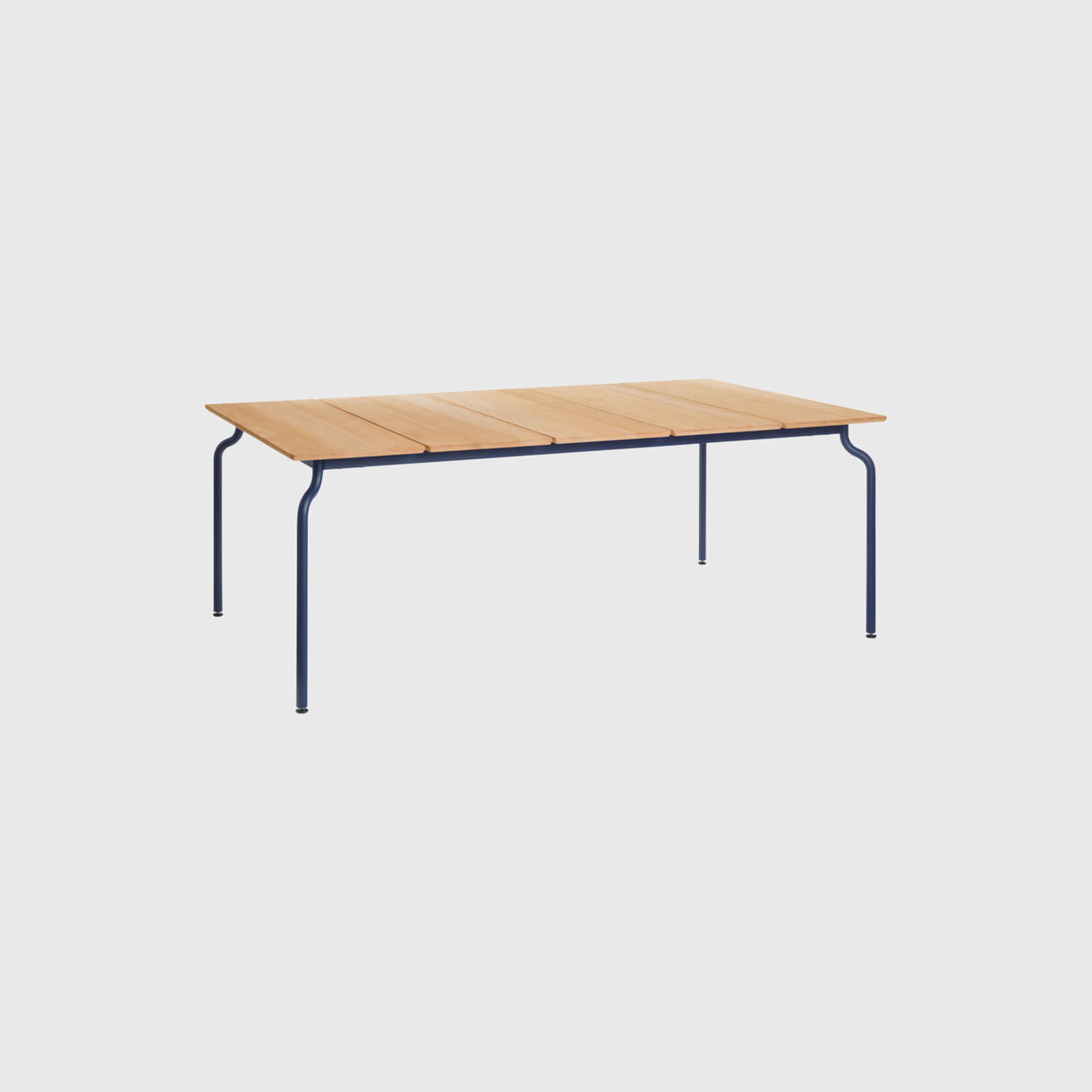 South Teak Table, Night Blue