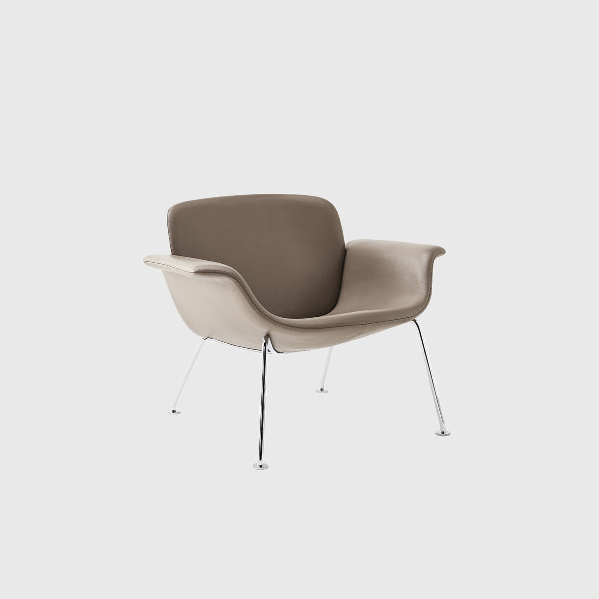 KN04 Lounge Chair, Beige