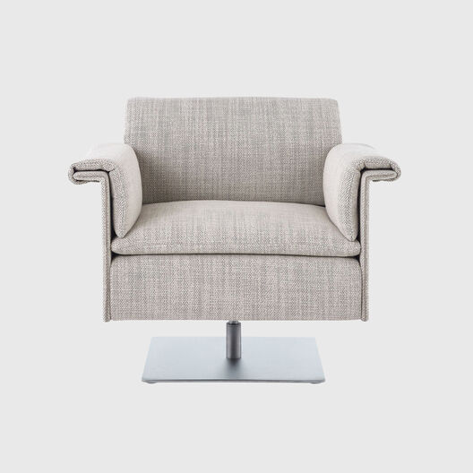 Mantle Club Chair, Swivel Base