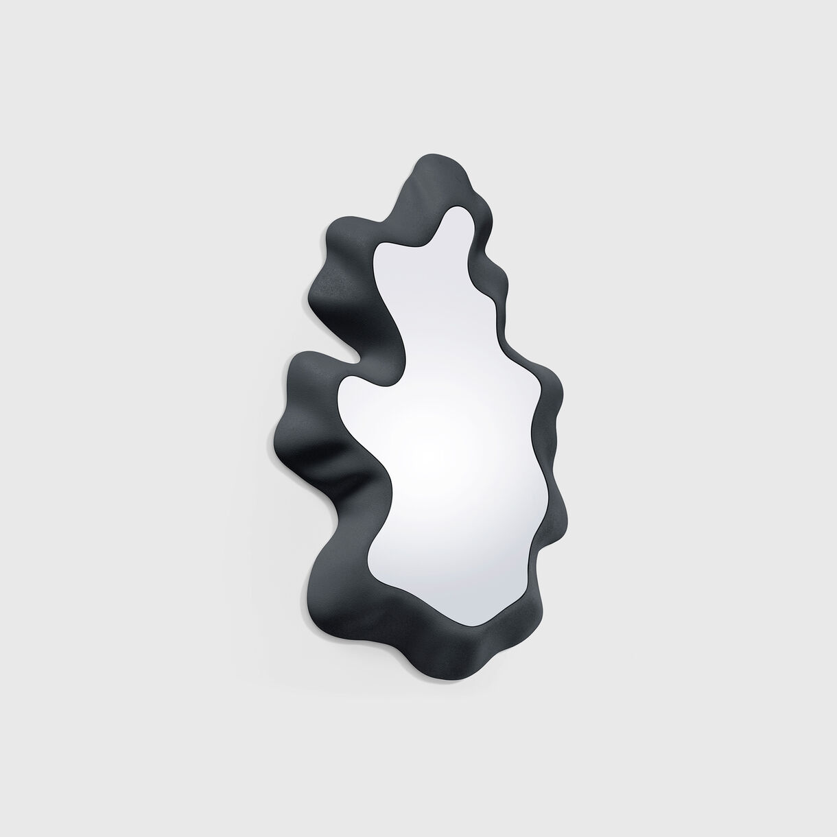Sculpted Mirror, Black