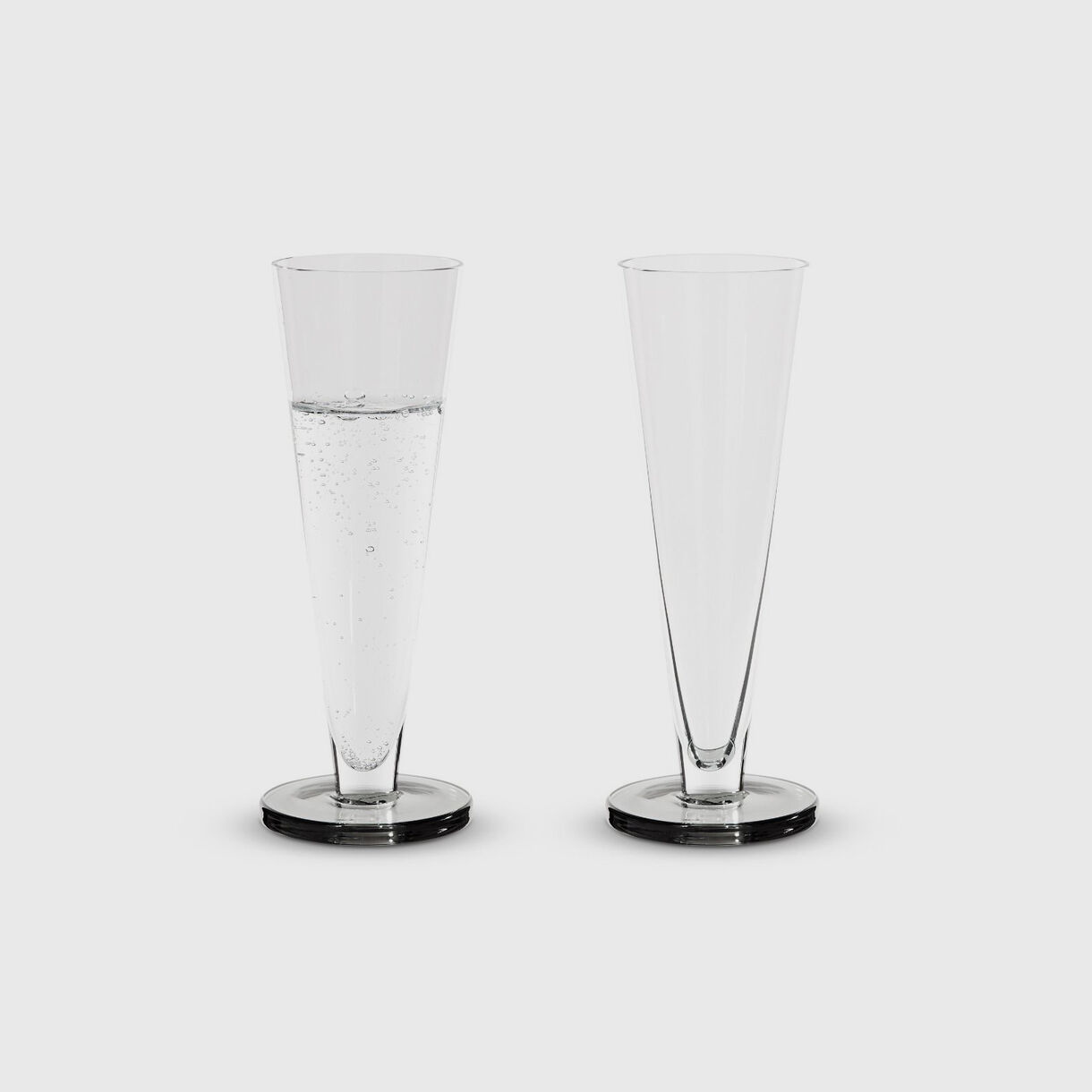 Puck Flute Glasses