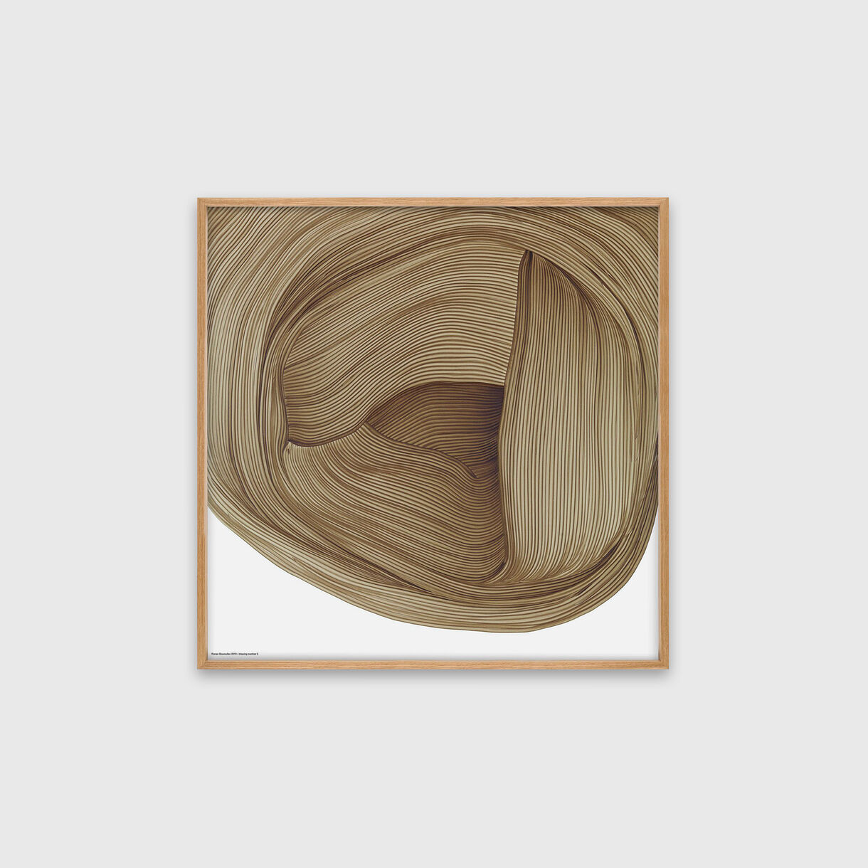 Drawing 5, Oak Frame