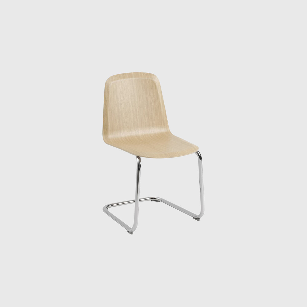 Brink Chair, Cantilever, Chrome & Oak