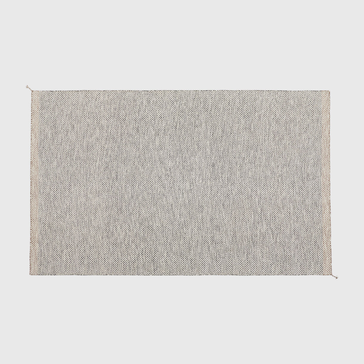 Ply Rug, Recycled, Black & White