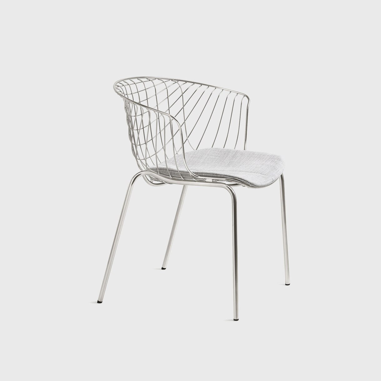 Ayabi Chair, Pad Cushion, Quarter