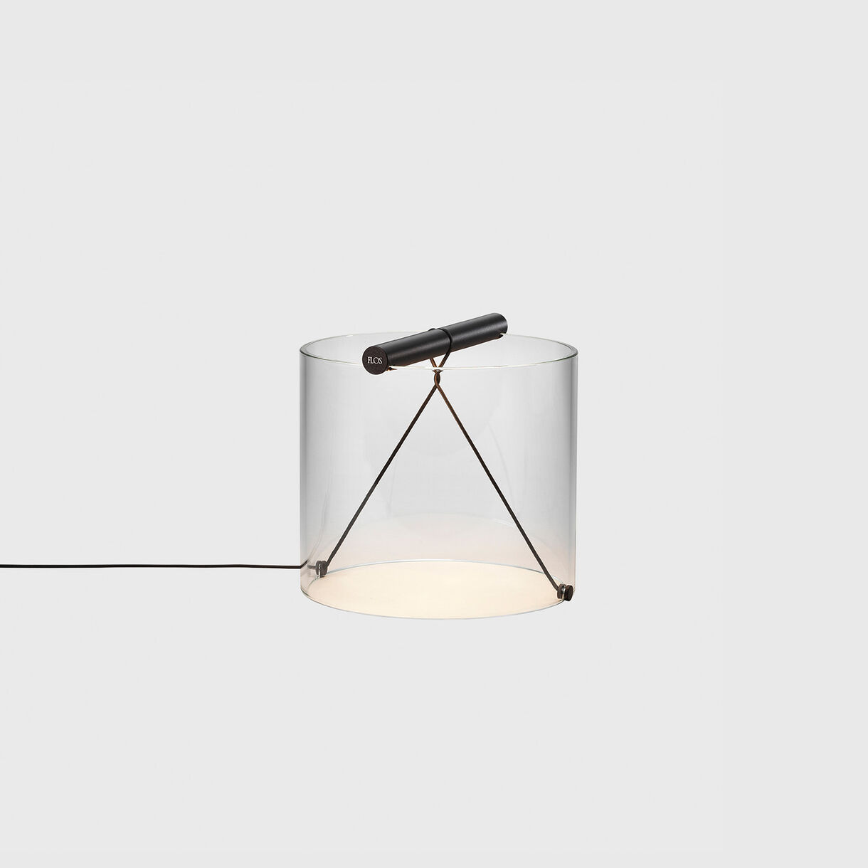 To-Tie Table Lamp, Small, Black