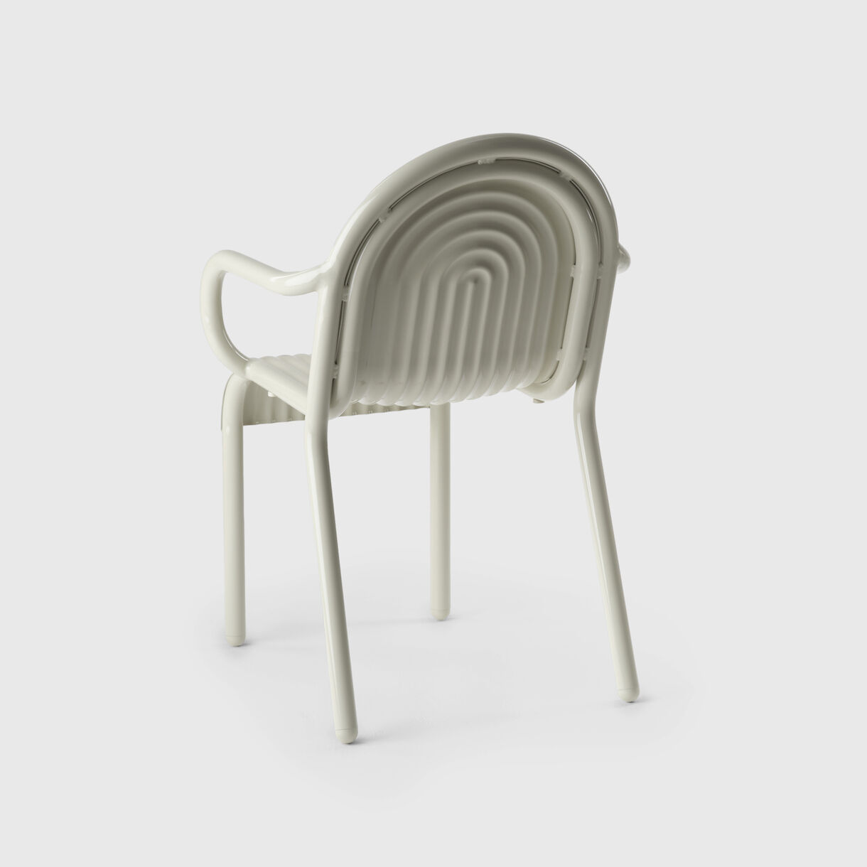 Groove Armchair, Putty