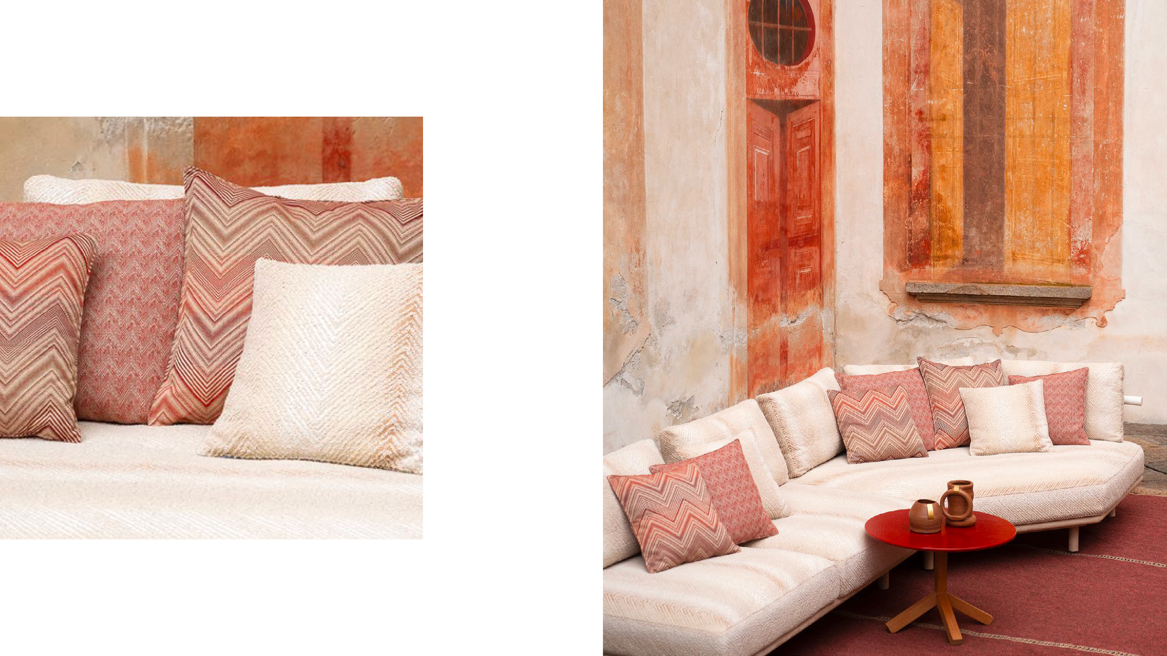 RODA x Missoni outdoor setting image 1