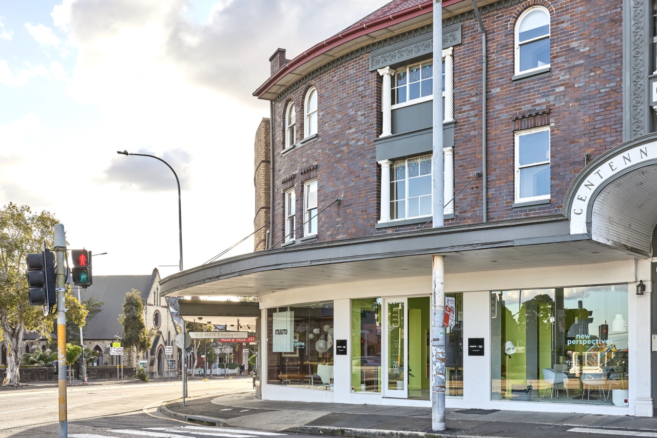 Muuto Sydney showroom — corner of Queen Street and Oxford Street, Woollahra