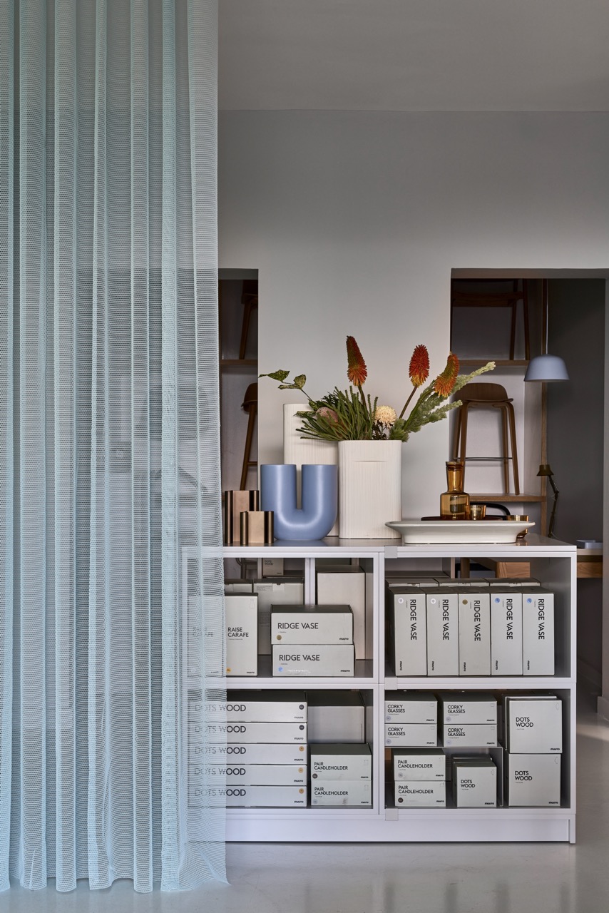 Muuto vases, planters and decorative accessories, Sydney showroom