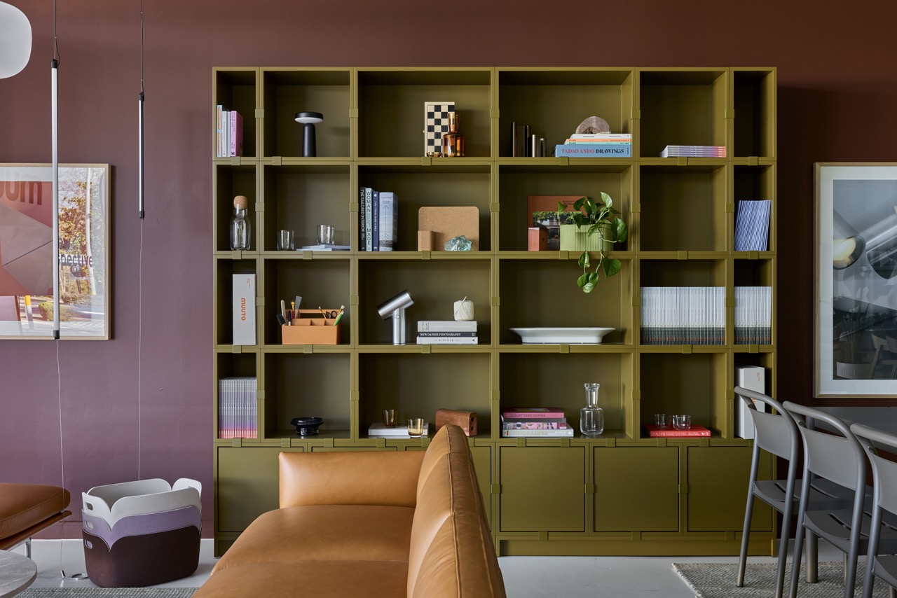 Muuto Stacked Storage System, Living Edge Woollahra showroom