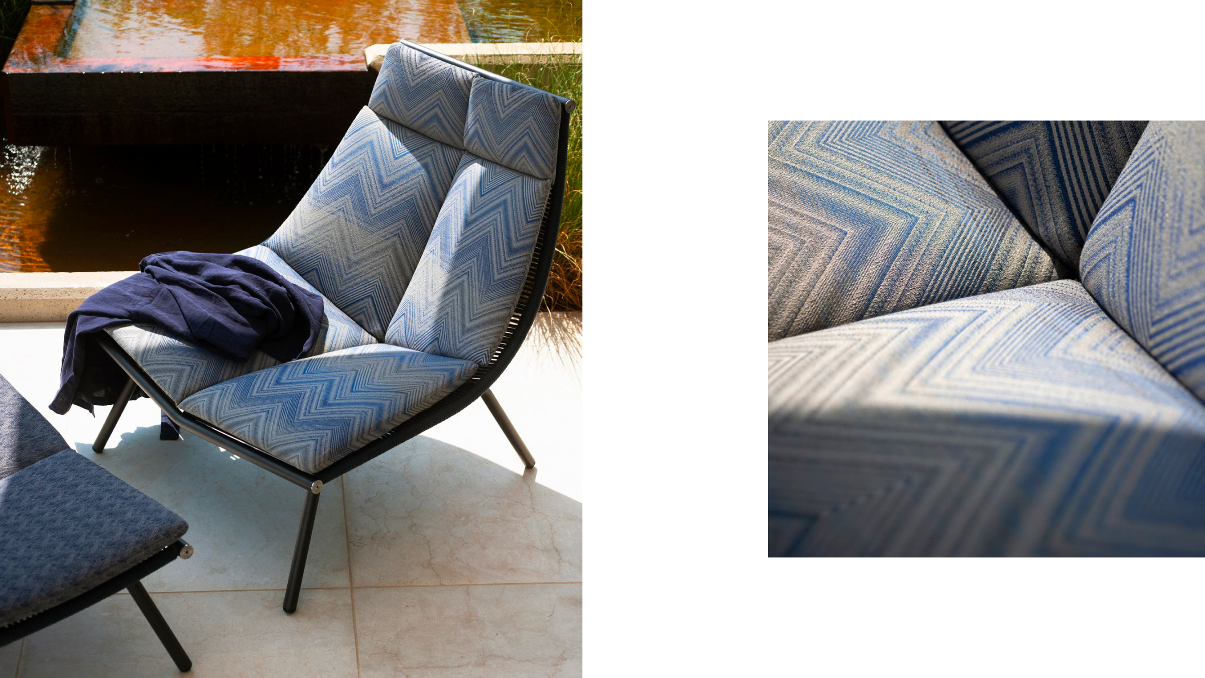 RODA furniture and Missoni textiles image 2