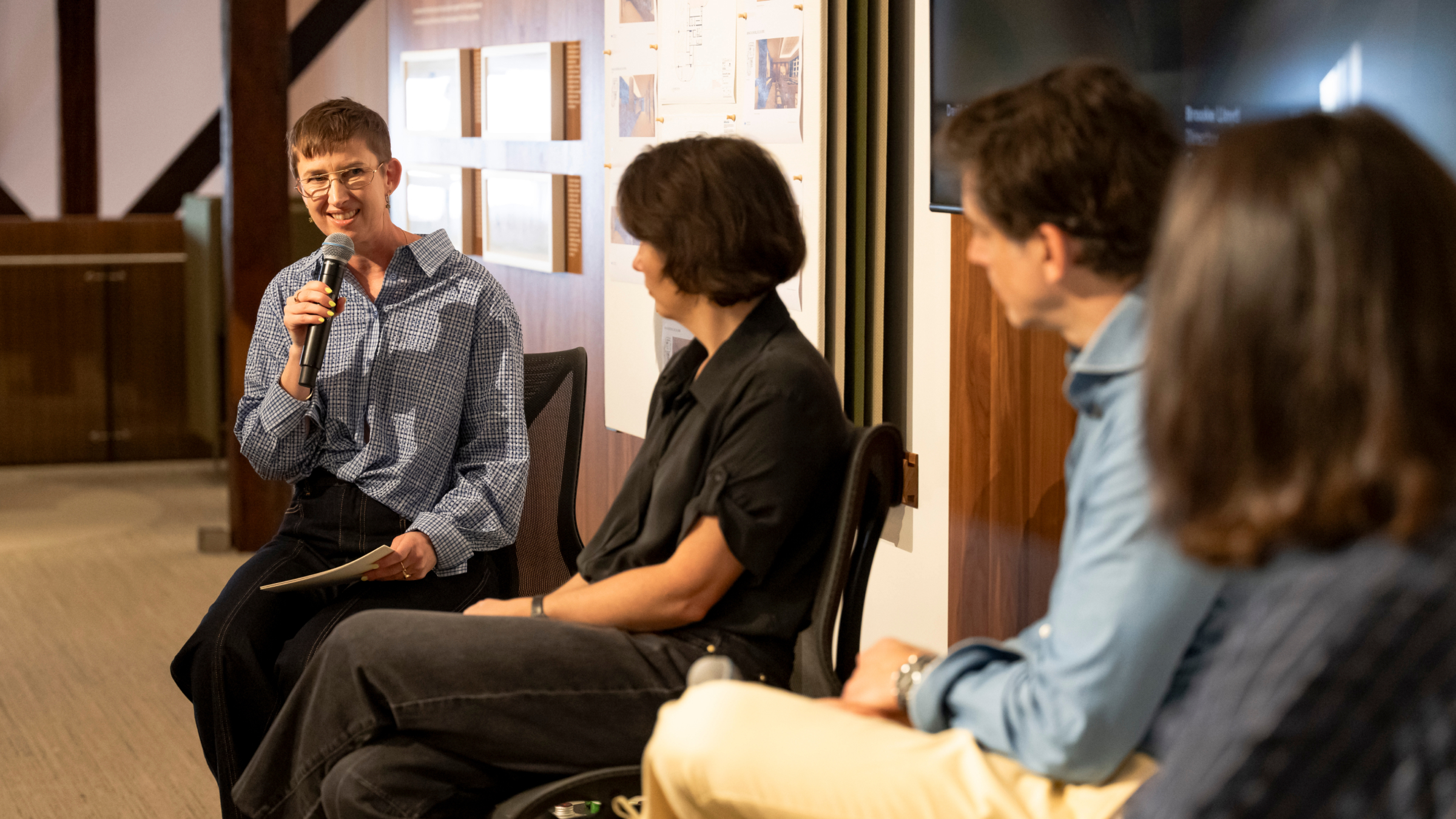 Panel discussion at Saturday Indesign 2026