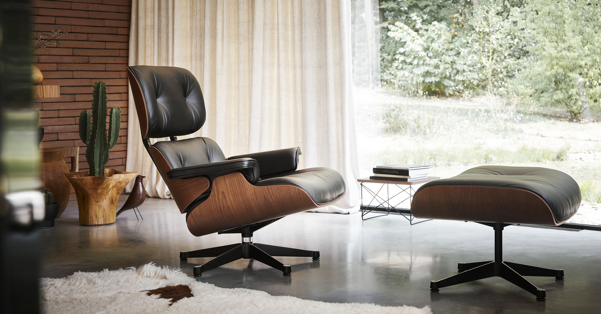Eames Lounge and Ottoman