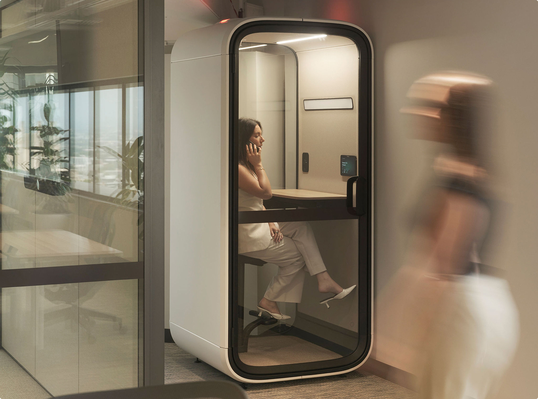 Framery One Compact in the Forever Fitout workplace