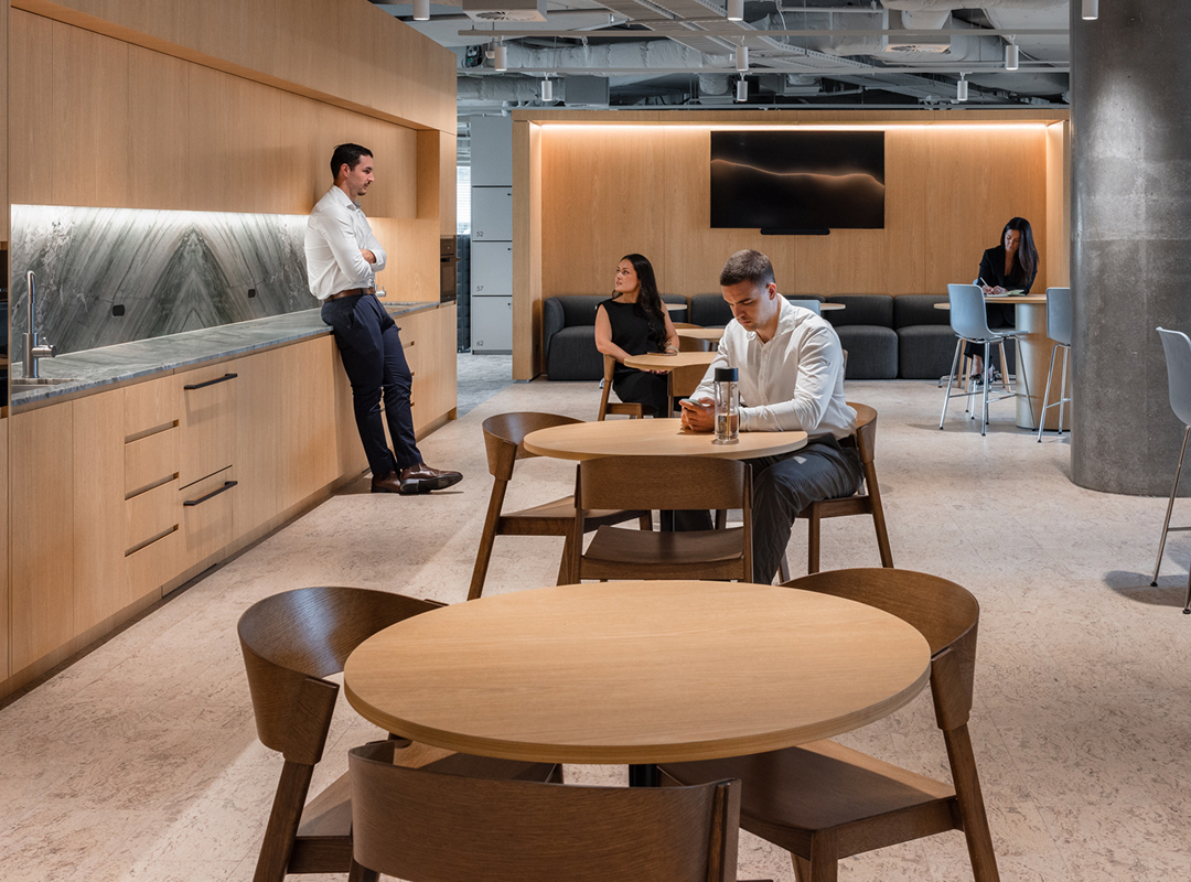 Muuto Cover Side Chair in the Forever Fitout workplace