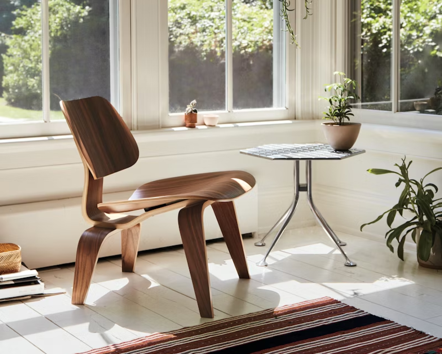 Herman Miller Eames Moulded Plywood Lounge Chair LCW