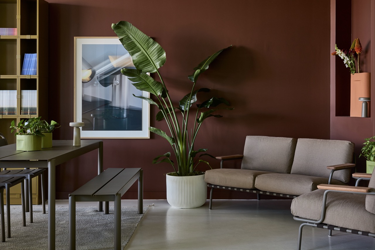 Muuto Linear Steel Outdoor collection, Living Edge Sydney showroom