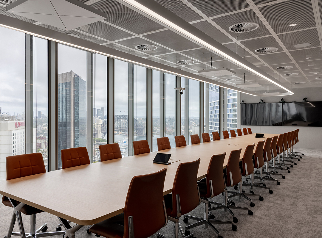 Walter Knoll Conference X Table in the Forever Fitout workplace