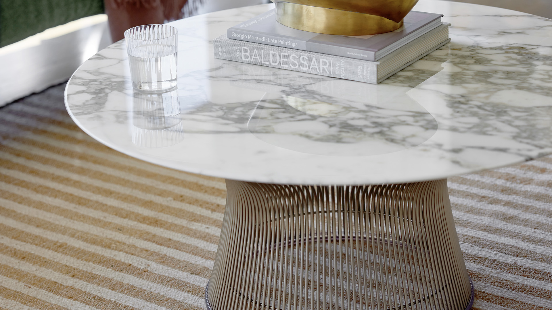 Platner Coffee Table, Lifestyle