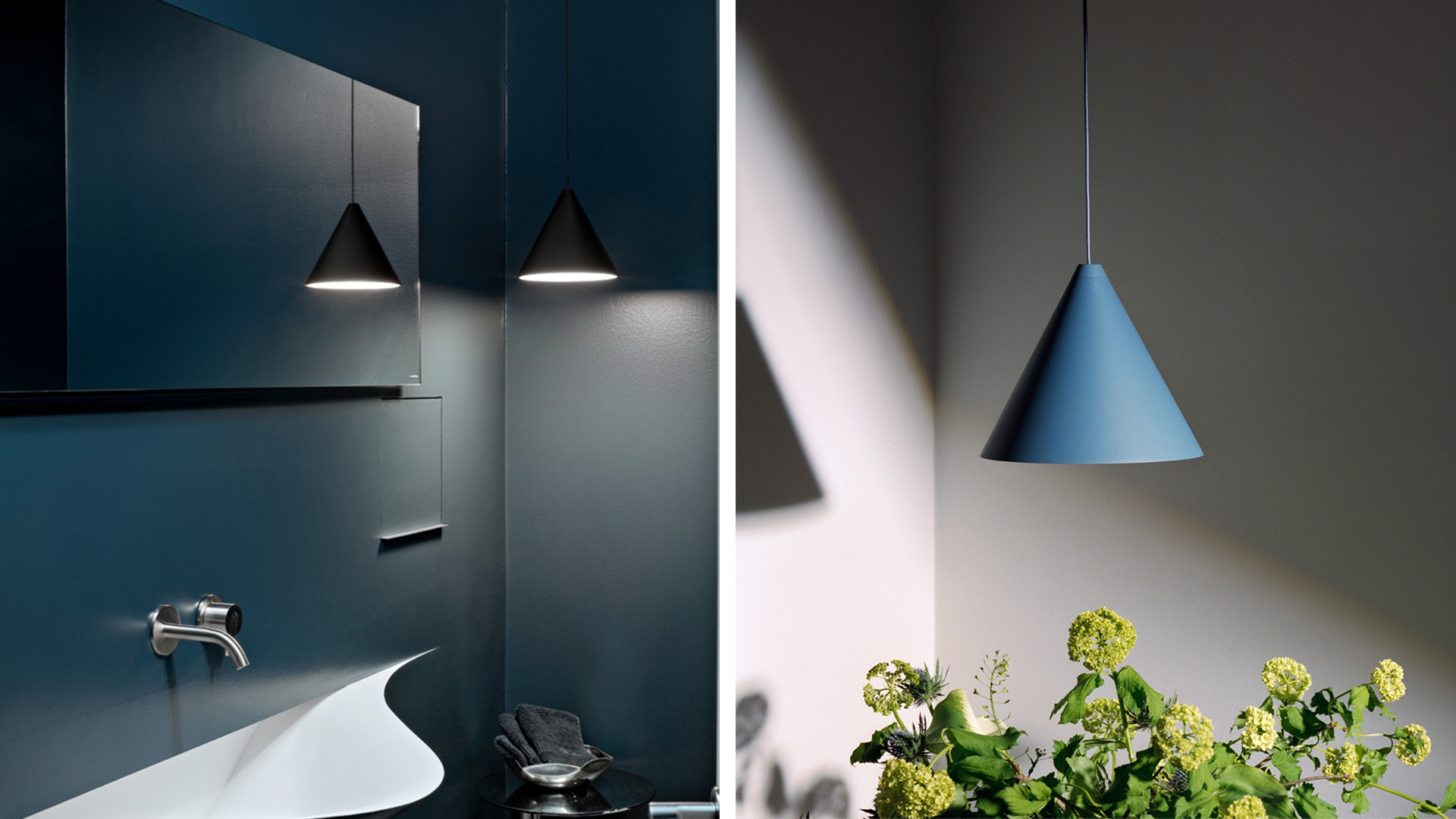 String Cone Pendant Light, Lifestyle