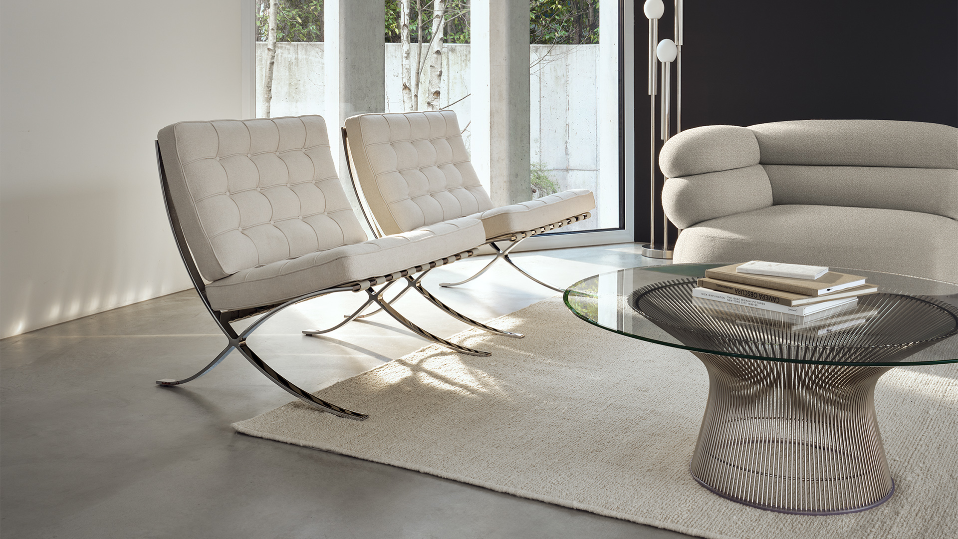 Platner Coffee Table, Lifestyle